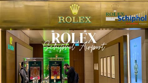 rolex taxfree schiphol|Rolex airport Schiphol.